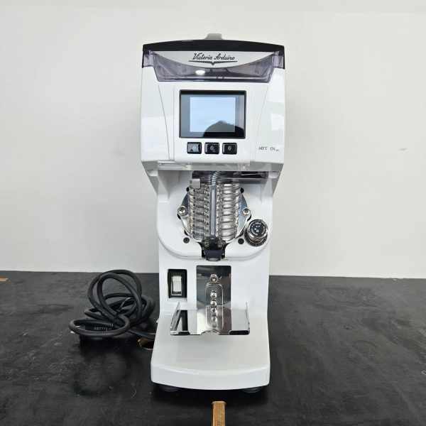 Immaculate Mythos 2 in White Commercial Coffee Grinder - Australia - Di Pacci