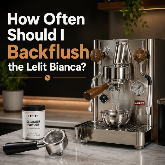 How Often Should I Backflush the Lelit Bianca?
