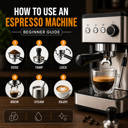 How to Use an Espresso Machine 