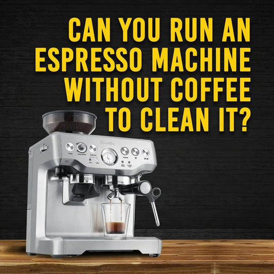 Can You Run An Espresso Machine Without Coffee To Clean It? - Australia - Di Pacci