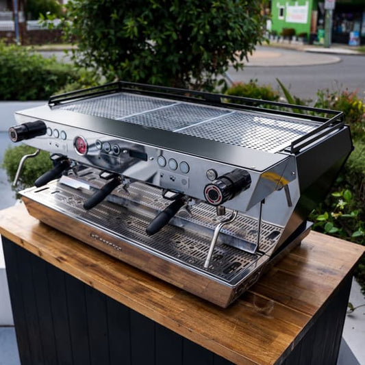 Custom Late Model 3 Group La Marzocco KB90 AV In Jet Black