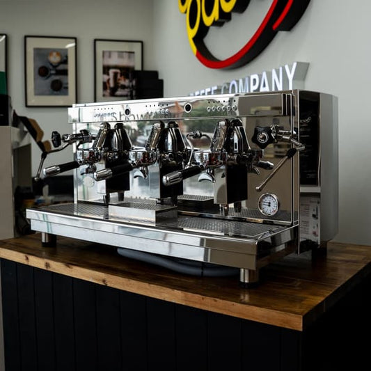 ECM Barista 3 Group Commercial Espresso Coffee Machine Shot Timers