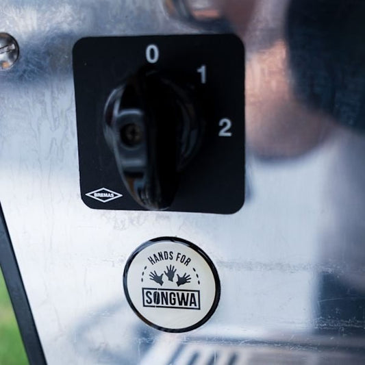 2020 3 group La Marzocco PB White AS NEW - Was In Restaurant - Australia - Di Pacci