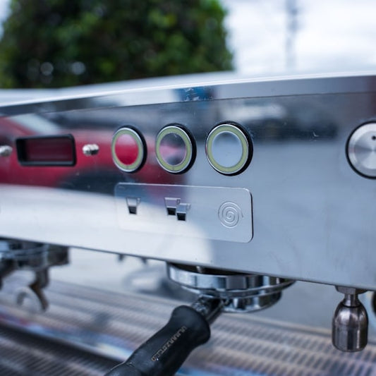 2020 3 group La Marzocco PB White AS NEW - Was In Restaurant - Australia - Di Pacci