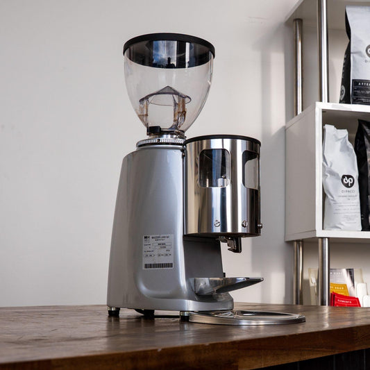 Pre Loved Mazzer Mini Manual Coffee Grinder Silver