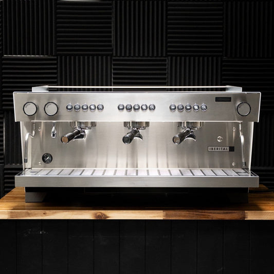 Brand New Iberital Referent 3 Group Commercial Coffee Machine