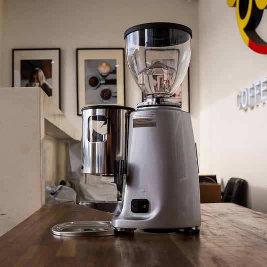 Pre Loved Mazzer Mini Manual Coffee Grinder Silver