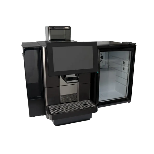 Saeco SE180 Automatic Coffee Machine and Precision Fridge Package
