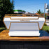 Stunning As New White Gold KB90 2 Group Rare Used Coffee Machine