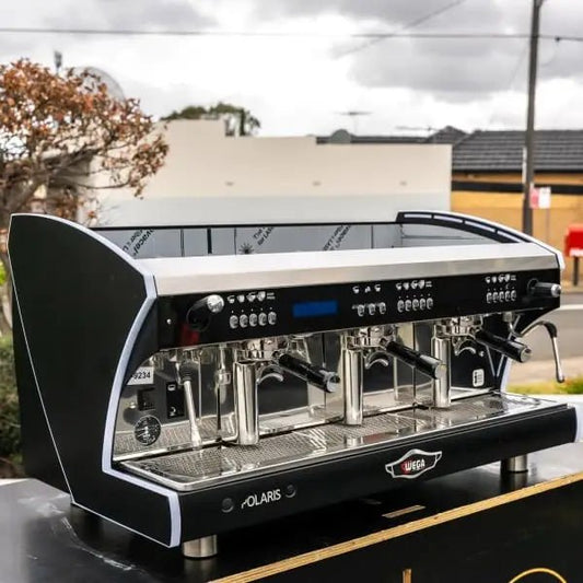 3 Month Old Wega Polaris Tron Commercial Coffee Machine - Australia - Di Pacci