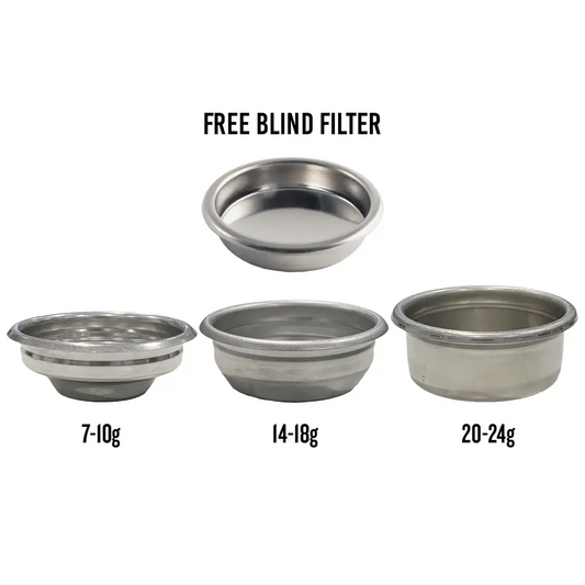 3 Pack Filter Baskets w/ Free Blind Filter - Select Sizes -