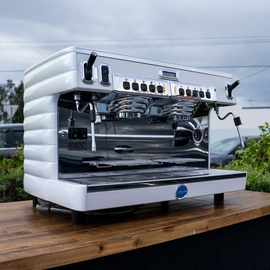 Used Carimali Bubble 2 Group Tall Cup 15 Amp Coffee Machine