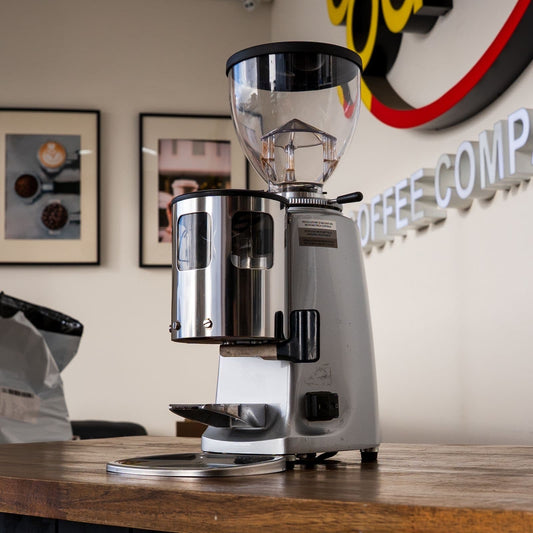 Pre Loved Mazzer Mini Manual Coffee Grinder Silver