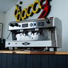 Used Wega Atlas 2 Group White 15 Amp Coffee Machine