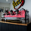 La Marzocco Strada MP 3 Group Espresso Machine Custom Apricot Pink