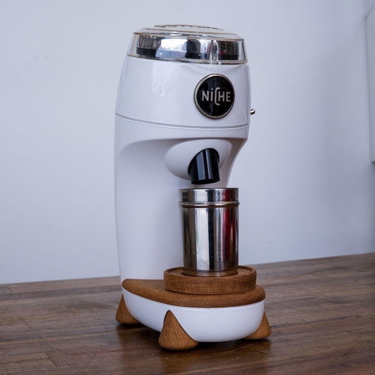 Ex Demo Niche Zero White Single Dose Coffee Grinder
