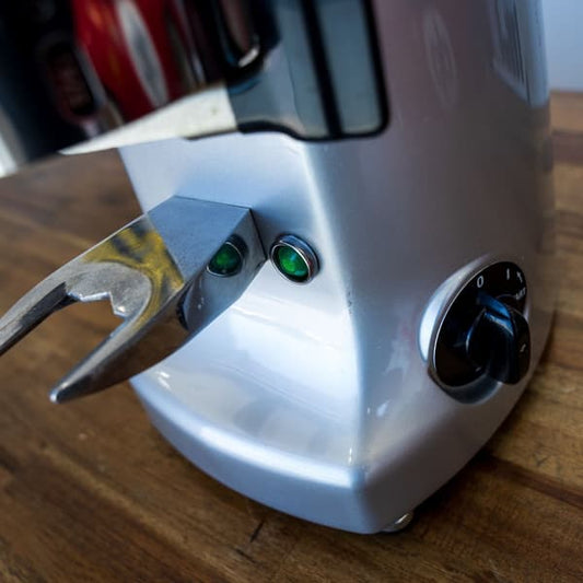 Pre Owned Mazzer Kony Automatic Silver Grinder