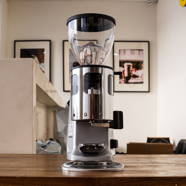 Pre Loved Mazzer Mini Manual Coffee Grinder Silver