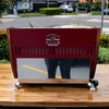 EX DEMO FABER 2 GROUP ESE POD MACHINE BURGUNDY