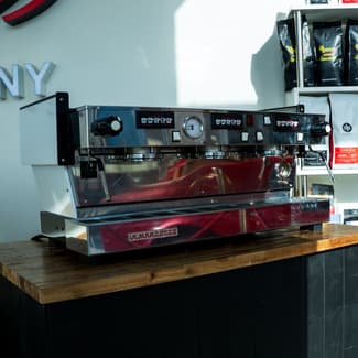 Pre Loved 3 Group La Marzocco Linea AV Tall Cup In White