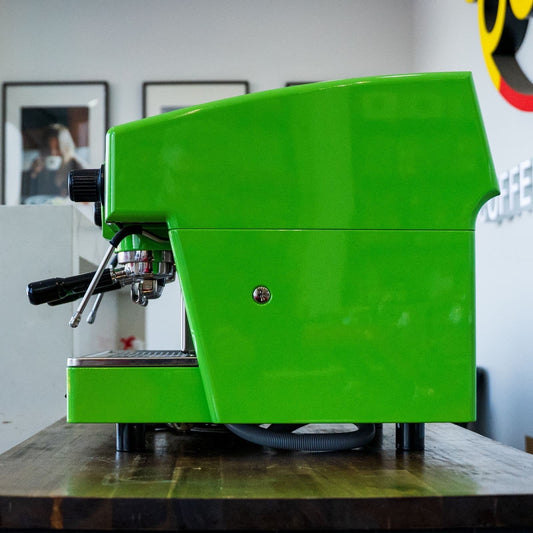 Pre Loved Hulk Green Wega Atlas Compact 2 Group Coffee Machine