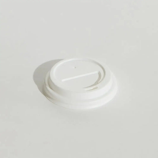 4oz Lids - PLAIN WHITE / PACK OF 100