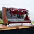 EX DEMO FABER 2 GROUP ESE POD MACHINE BURGUNDY