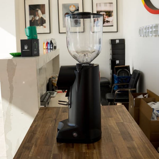 Ex Demo Eureka Helios 80 Electronic Coffee Grinder In Black