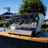 Stunning As New White Gold KB90 2 Group Rare Used Coffee Machine