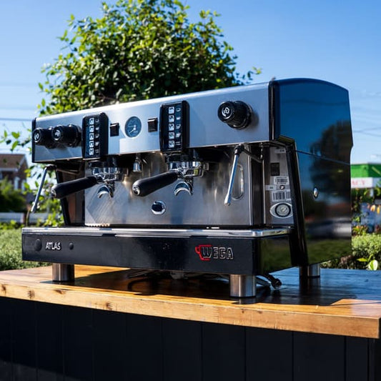 Pre Loved 15Amp Wega Atlas EVD 2 Group Commercial Coffee Machine