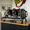Pre Loved Black Sanremo Cafe Racer Naked 2 Group Coffee Machine