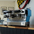 Pre Loved La Marzocco 2 Group Linea Classic MP In Ocean Blue