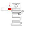 9Barista Upper Handle Brush - Australia - Di Pacci