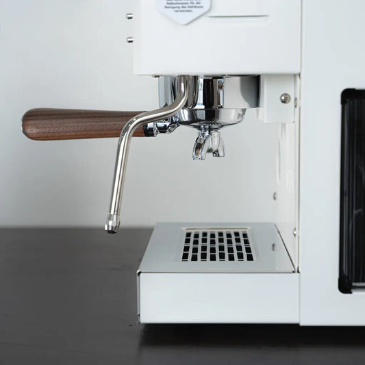 Quick Mill Pippa Piccola Coffee & Grinder Bundle (white)