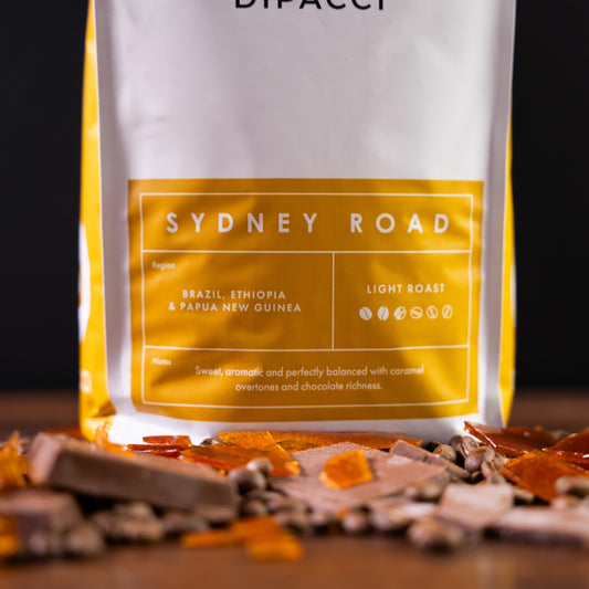 Sydney Road Blend 1kg Light Balanced Roast Coffee Beans