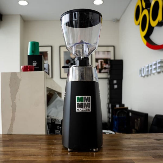 Mazzer Kony Auto Commercial Espresso Coffee Grinder Black Conical