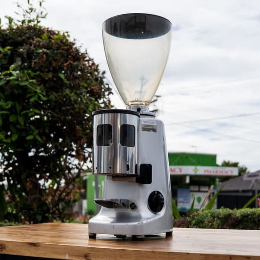 Mazzer Super Jolly Automatic Espresso Coffee Grinder Silver