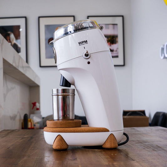 Ex Demo Niche Zero White Single Dose Coffee Grinder