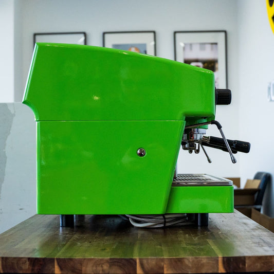 Pre Loved Hulk Green Wega Atlas Compact 2 Group Coffee Machine