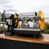 Appia II 10 Amp Yellow Café Machine + Mythos Electronic Grinder - Australia - Di Pacci