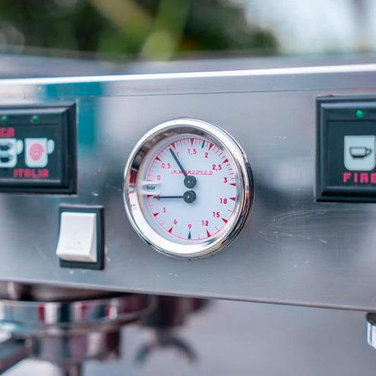 Beautiful 3 Group La Marzocco Linea AV Commercial Coffee Machine - Australia - Di Pacci