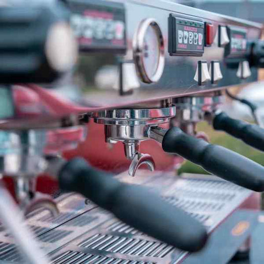 Beautiful 3 Group La Marzocco Linea AV Commercial Coffee Machine - Australia - Di Pacci