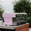 Beautiful Baby Pink 3 Group La Marzocco PB Commercial Coffee Machine - Australia - Di Pacci