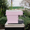 Beautiful Baby Pink 3 Group La Marzocco PB Commercial Coffee Machine - Australia - Di Pacci