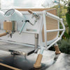 Beautiful Brand New 2 Group Sanremo Cafe Racer White & Timber - Australia - Di Pacci