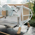 Beautiful Brand New 2 Group Sanremo Cafe Racer White & Timber - Australia - Di Pacci