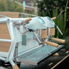 Beautiful Brand New 2 Group Sanremo Cafe Racer White & Timber - Australia - Di Pacci