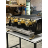Beautiful Custom 3 Group Gravermetric Black Eagle Coffee