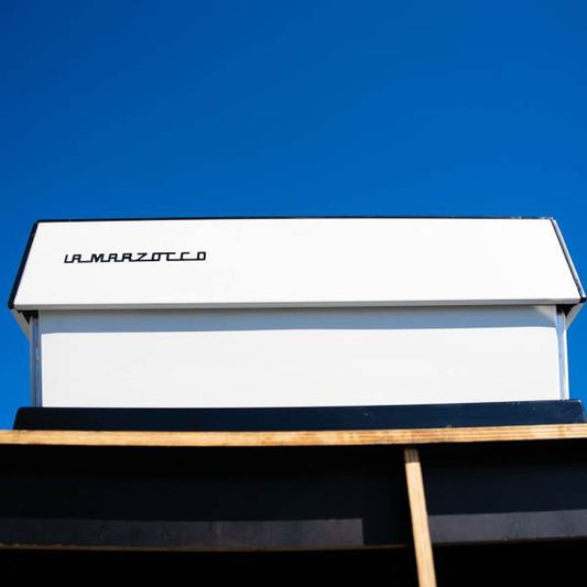 Beautiful La Marzocco Linea Av Tall Cup 3 Group Coffee Machine - Australia - Di Pacci