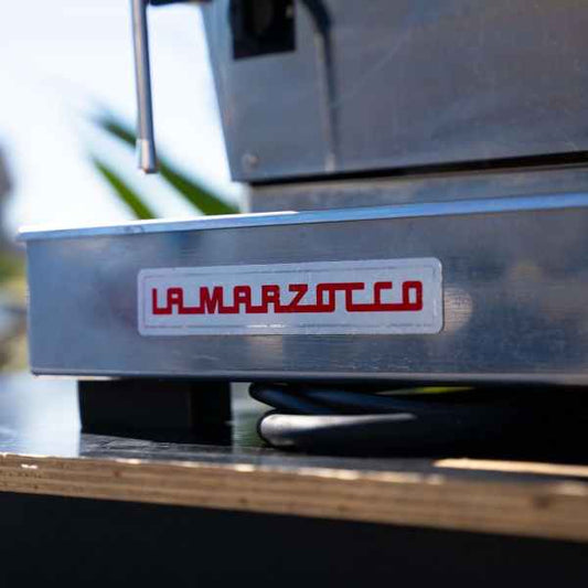 Beautiful La Marzocco Linea Av Tall Cup 3 Group Coffee Machine - Australia - Di Pacci